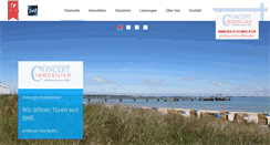 Desktop Screenshot of conceptimmobilien.de