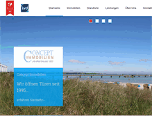 Tablet Screenshot of conceptimmobilien.de